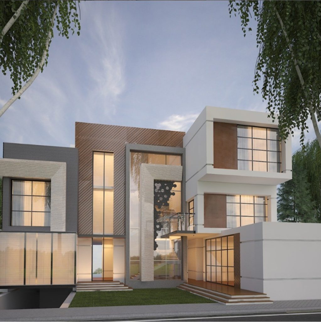 نموذج فيلا معمارية 01
