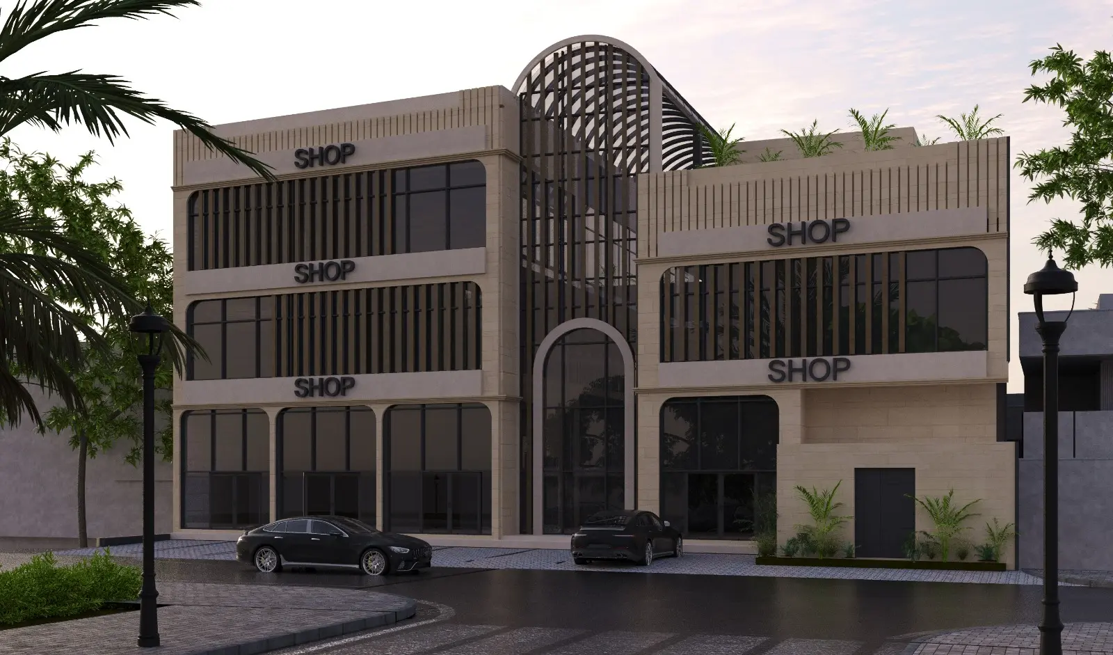 عمارة تجارية – البطحاء